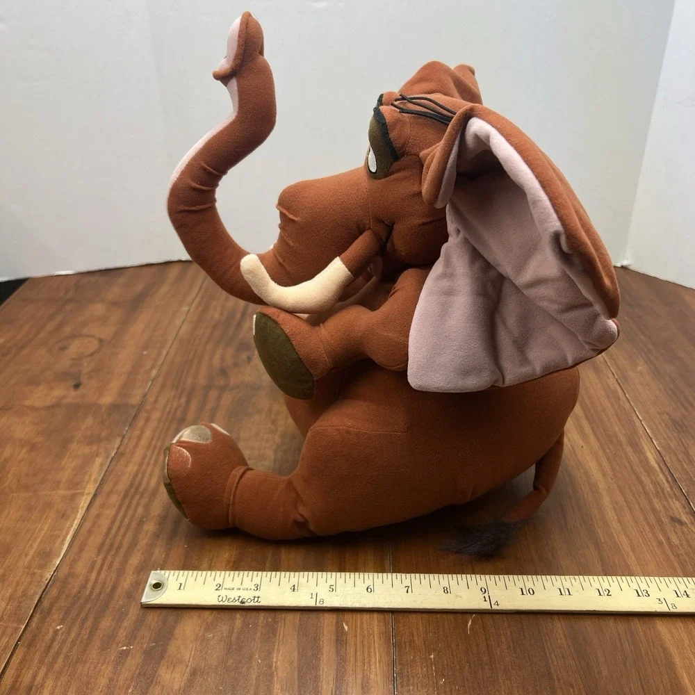 Vintage Disney Tarzan Tantor Plush 1999 Elephant Stuffed Doll Toy